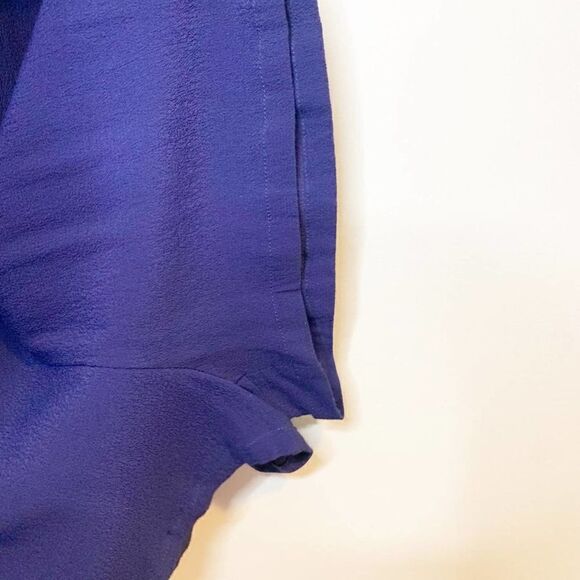 Blessed Are The Meek Blue Sleeveless Round Neck One Piece Romper Size Medium - Picture 4 of 8